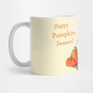 Pumpkin Spice Piggy (With Text) Mug